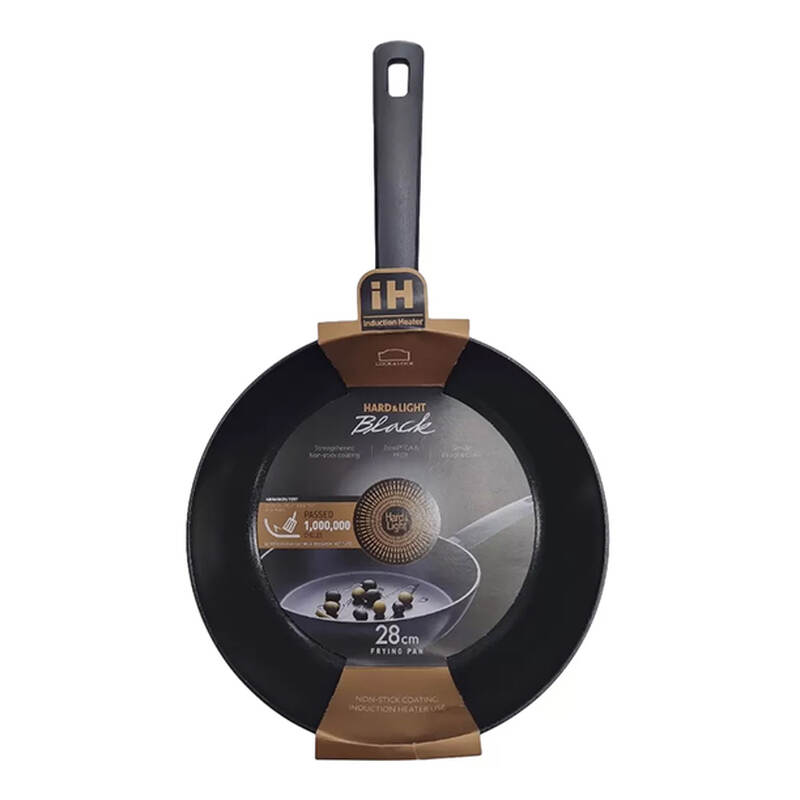 Chảo Nhôm Chống Dính Hard&Light Black 28Cm (Có Thể Sử Dụng Bếp Từ) - Màu Đen - Locknlock - LHL5283-IH, , large image number null